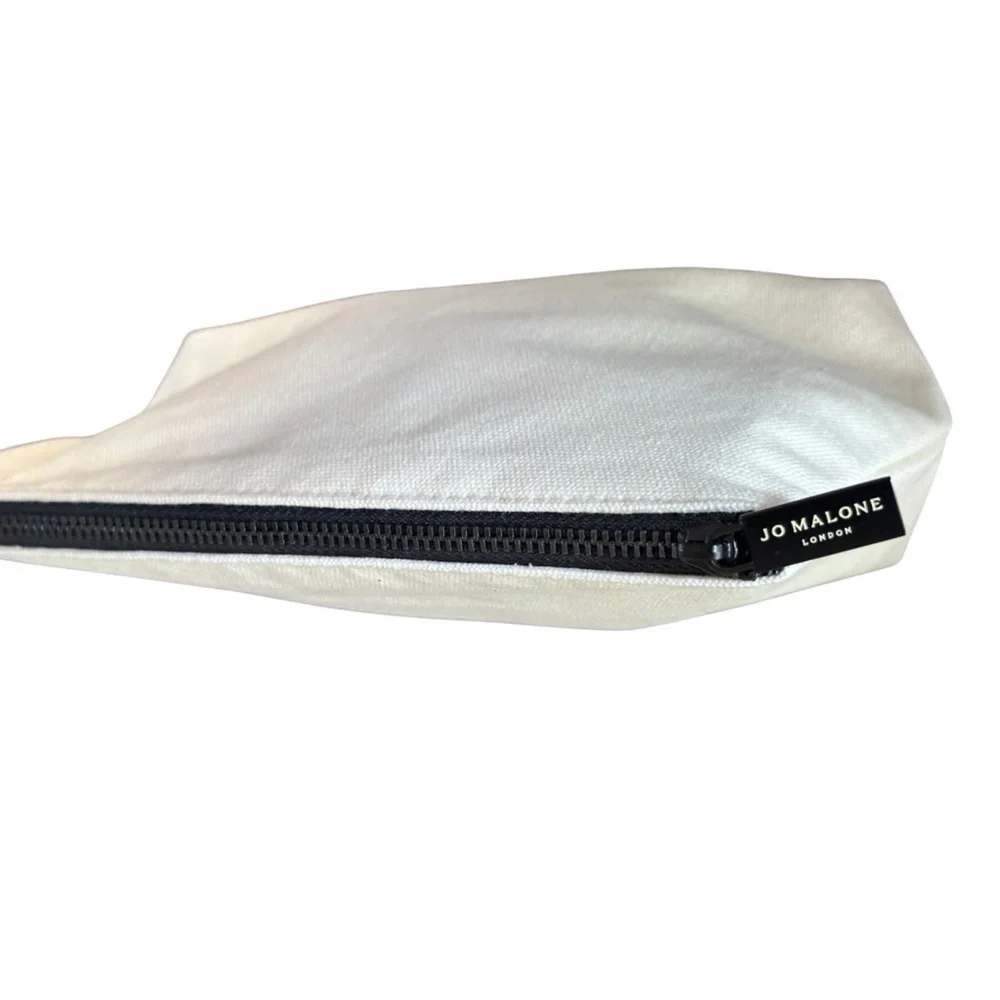 Jo Malone Shower Gel & Travel Pouch Make Up Cosmetic Bag Beige Classic